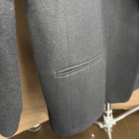 Dumas Cashmere Blend Black Blazer Women’s 14 NWT Made in USA Wool Jacket 80s - Picture 6 of 14